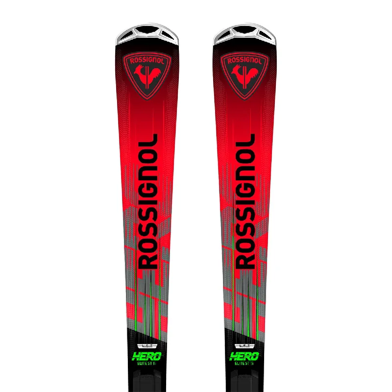 Skis for maximum control on high-speed runs-2025 Rossignol HERO Elite ST-Ti (KONECT) SL Skis