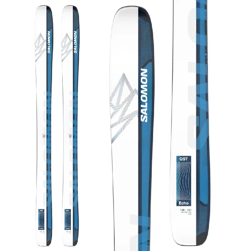 Skis for steep and rocky mountain trails-2025 Salomon QST Echo 106