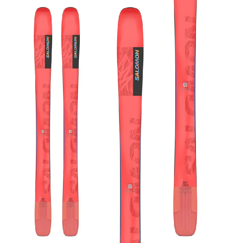 Skis for smooth and stable skiing in the park-2025 Salomon QST Stella 106