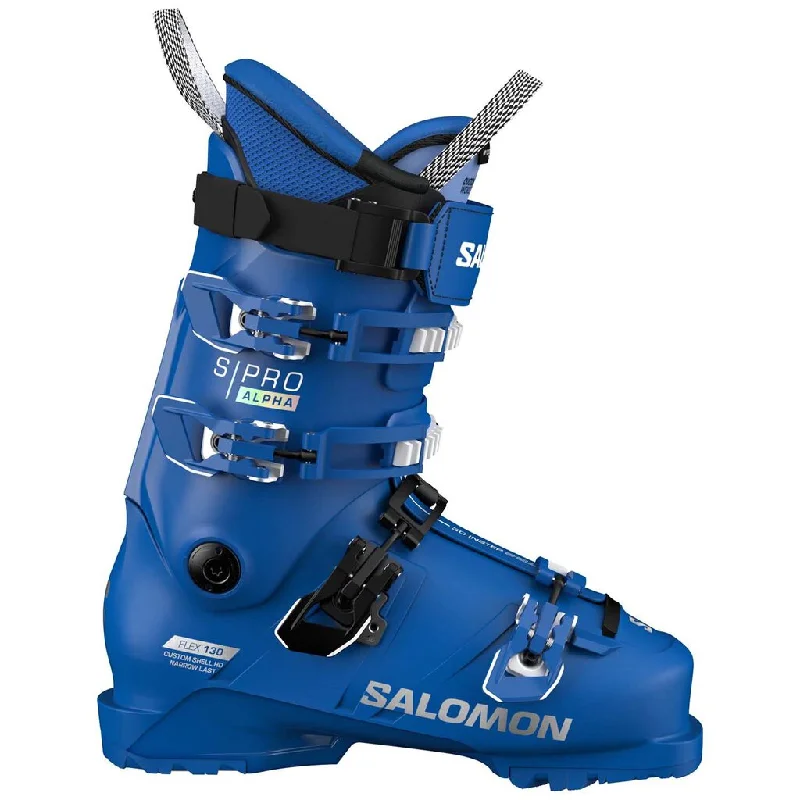 ski boots for high-performance downhill action-2025 Salomon S/Pro Alpha 130