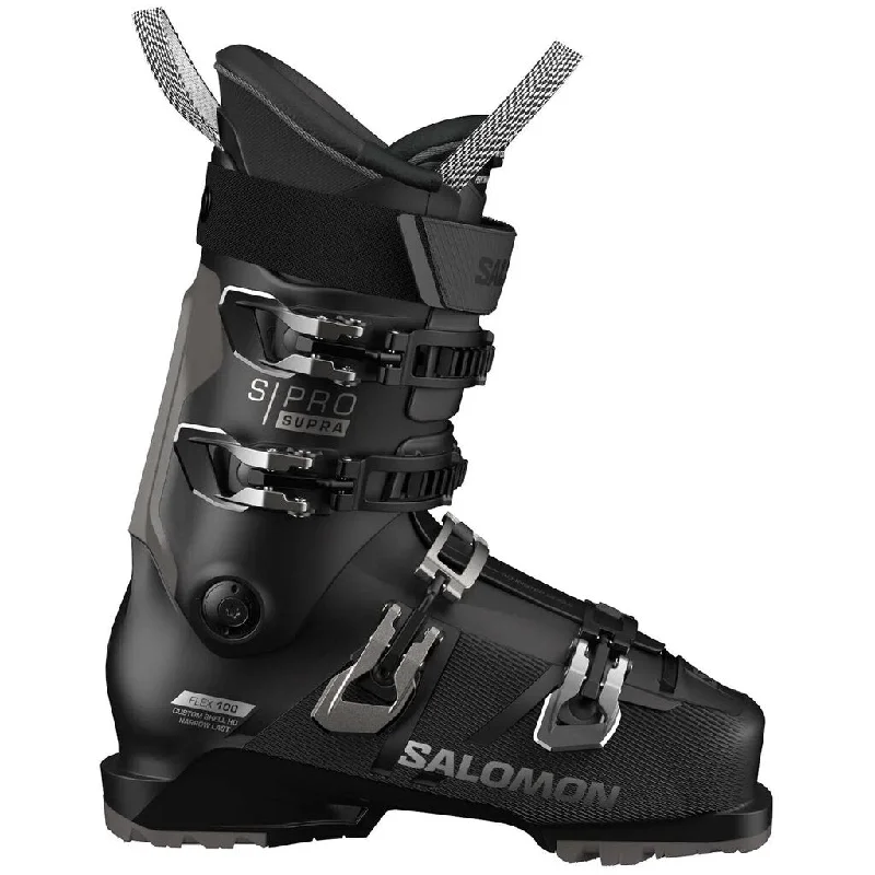 ski boots with customizable fit-2025 S/Pro Salomon Supra 100 GW