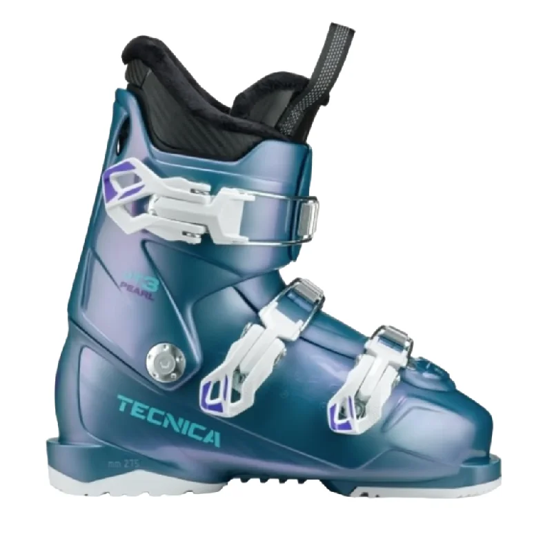 ski boots with four buckles-2025 Tecnica JT 3 Pearl