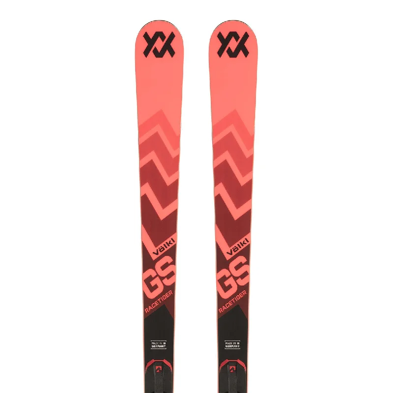 Skis with advanced edge technology for ultimate precision-2025 Volkl Racetiger JR GS Skis