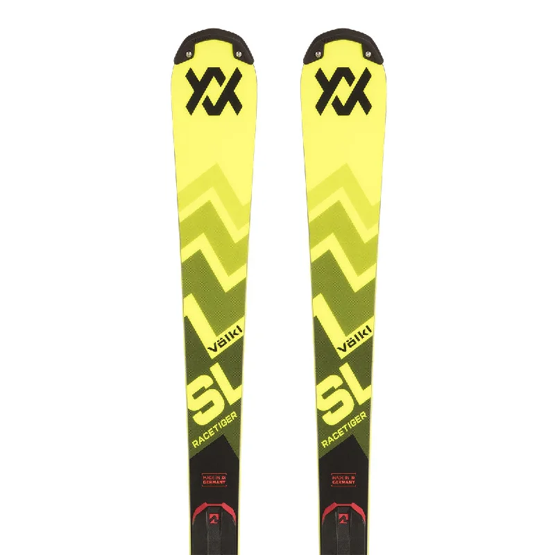 Skis for ski adventures in extreme weather-2025 Volkl Racetiger JR SL Skis