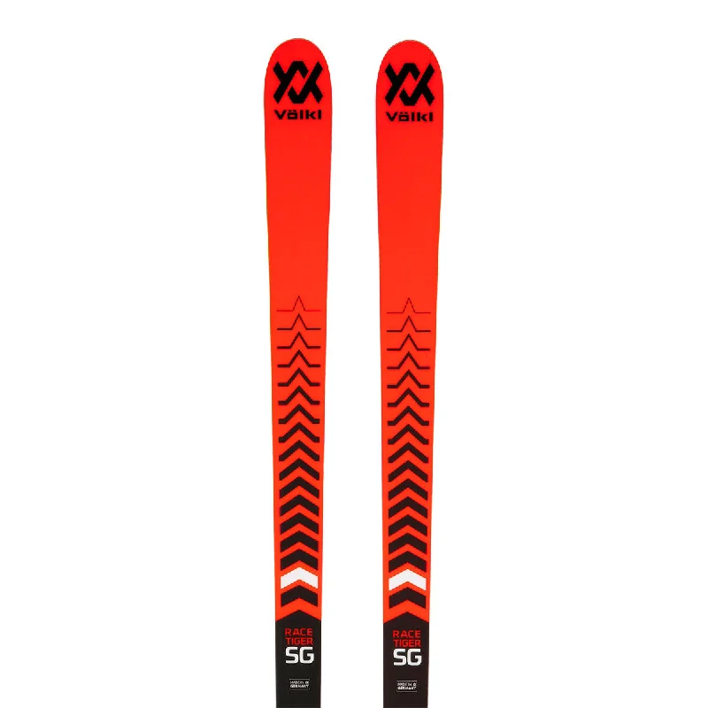 Skis for skiing through deep powder and fresh snow-2025 Volkl Racetiger JR SG Skis