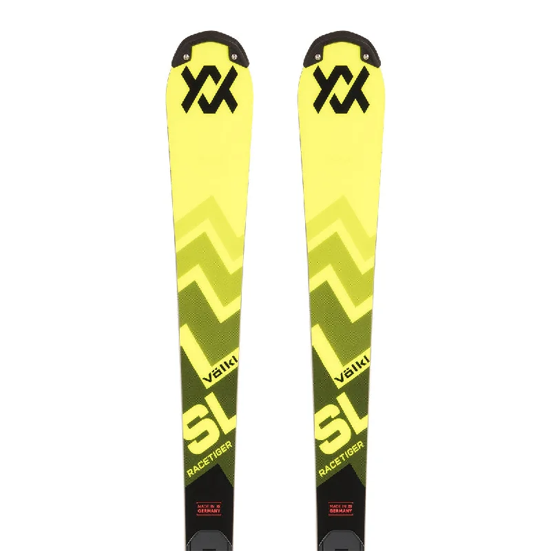 Skis for professional-level downhill skiing-2025 Volkl Racetiger Racestock FIS SL Skis