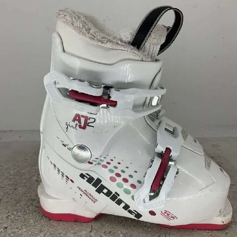 ski boots for high-performance downhill skiing-Alpina AJ2 Girl