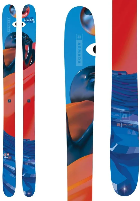 Skis for high-performance skiing on varied surfaces-Armada ARV 100 Skis 2024