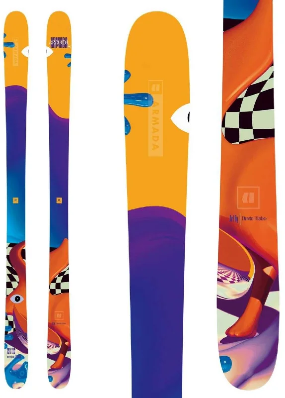 Skis for maintaining speed on both flat and steep slopes-Armada ARV 88 Skis 2024