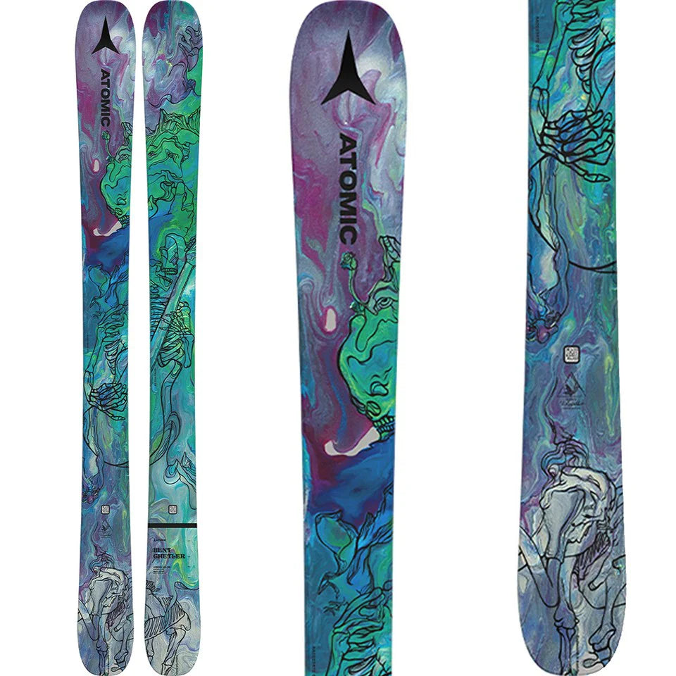 Skis for skiers who want to level up their skills-Atomic Bent Chetler Youth Mini Skis 2023