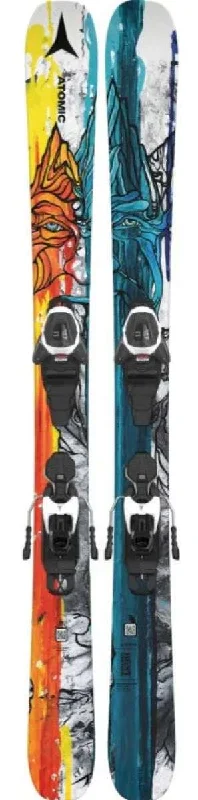 Skis for high-performance control on steep slopes-Atomic Bent Chetler Mini System Ski With M 10 Ski Bindings 2024