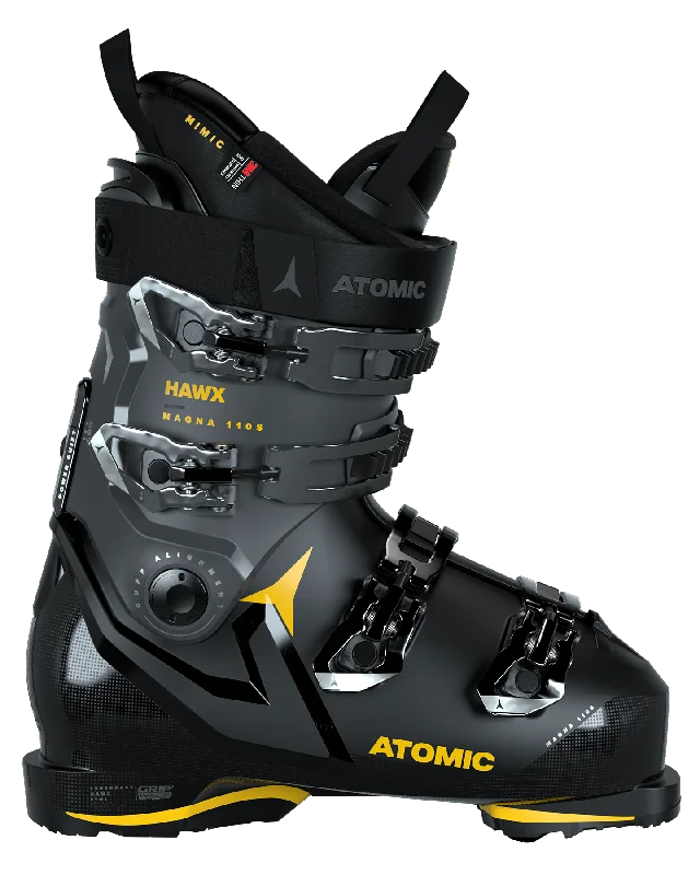 ski boots for ski resorts-Atomic Hawx Magna 110 S Gw Ski Boots - Black - 2024