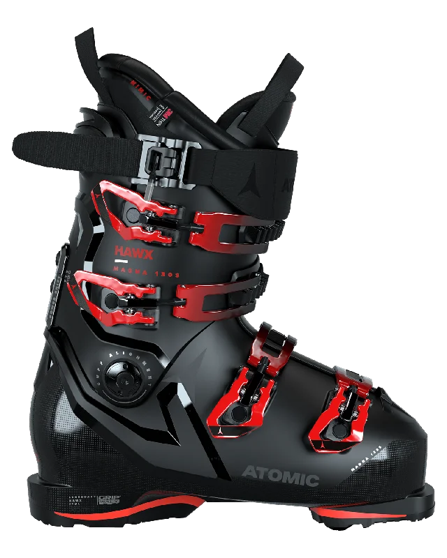 ski boots for mogul skiing-Atomic Hawx Magna 130 S Gw Ski Boots - Black - 2024