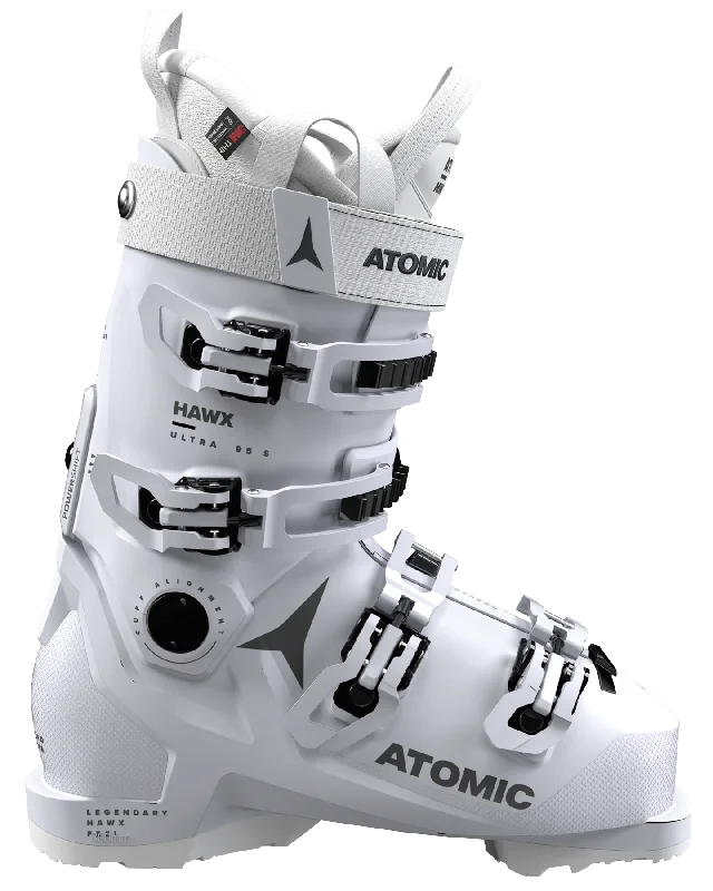 ski boots for professional skiers-Atomic Hawx Ultra 95 S GW Womens Ski Boots - Vapor / White - 2023