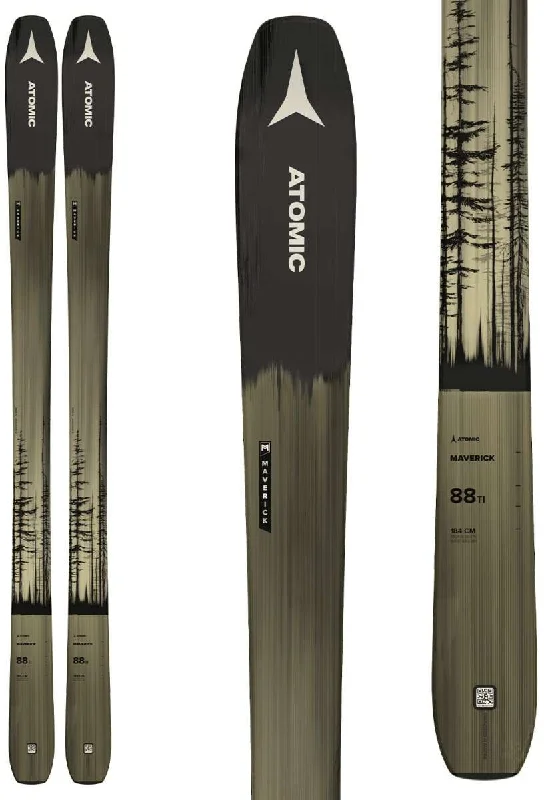 Skis for alpine skiing enthusiasts-Atomic Maverick 88 TI Ski 2022