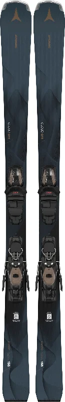 Skis for getting air in freestyle competitions-Atomic Women's Cloud Q11 Skis with M 10 GW Bindings 2025