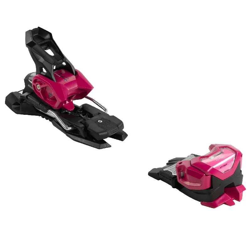 ski bindings with optimal lock functions-Elan Attack 14 MN Pink 2025