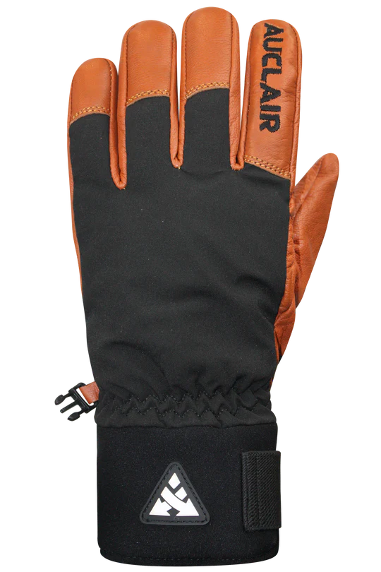 womens touchscreen gloves with leather palm grip-AUCLAIR TEAM WORKER 2 GLOVE