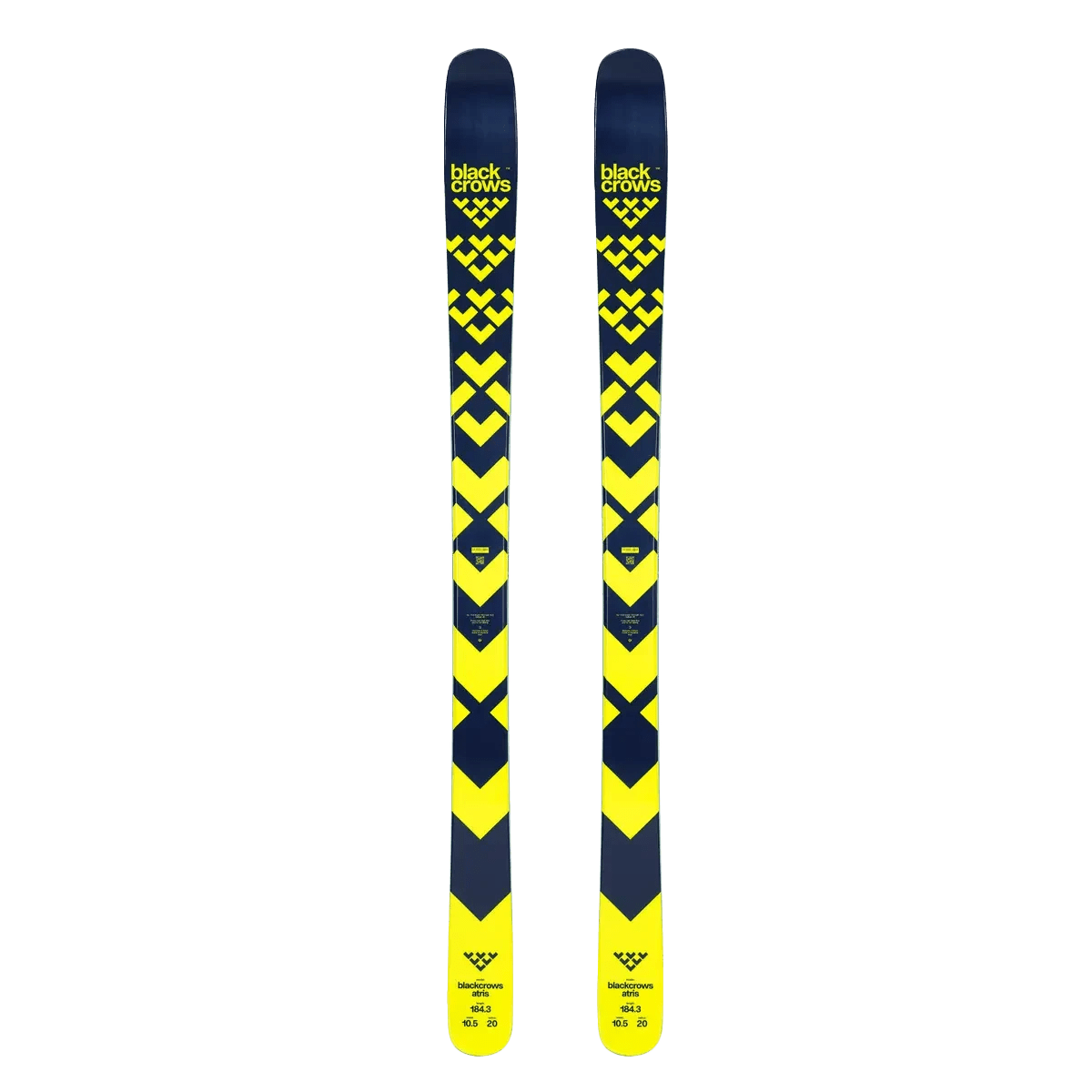 Skis for a smooth ride on icy slopes-Black Crows Atris Skis 2024