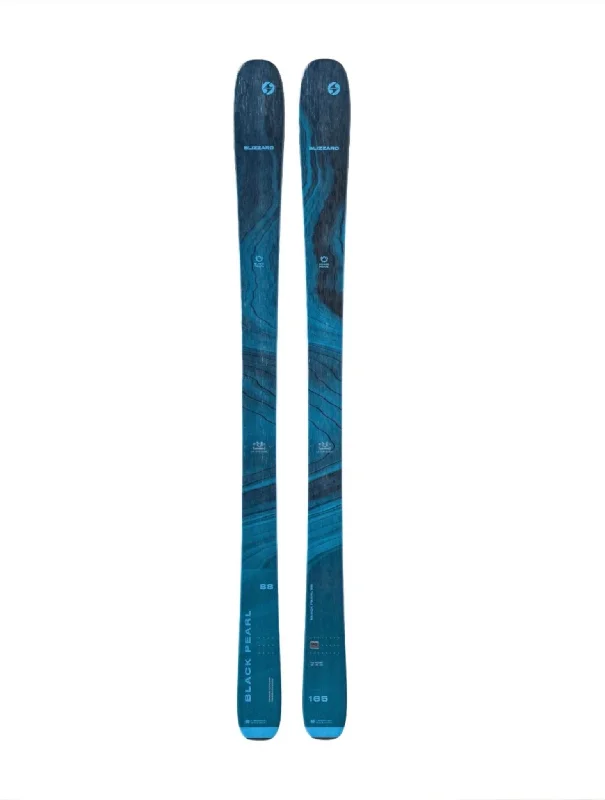 Skis for ski touring in the mountains-Blizzard Black Pearl 88 Women's Alpine Skis 2024