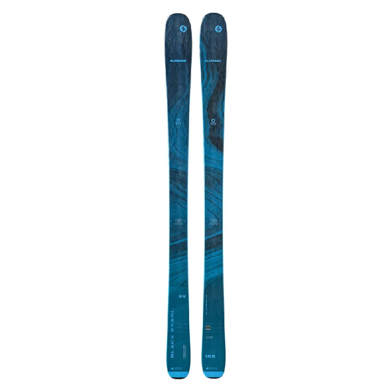 Skis with a great edge grip for icy slopes-Blizzard Black Pearl 88 Womens Skis 2024