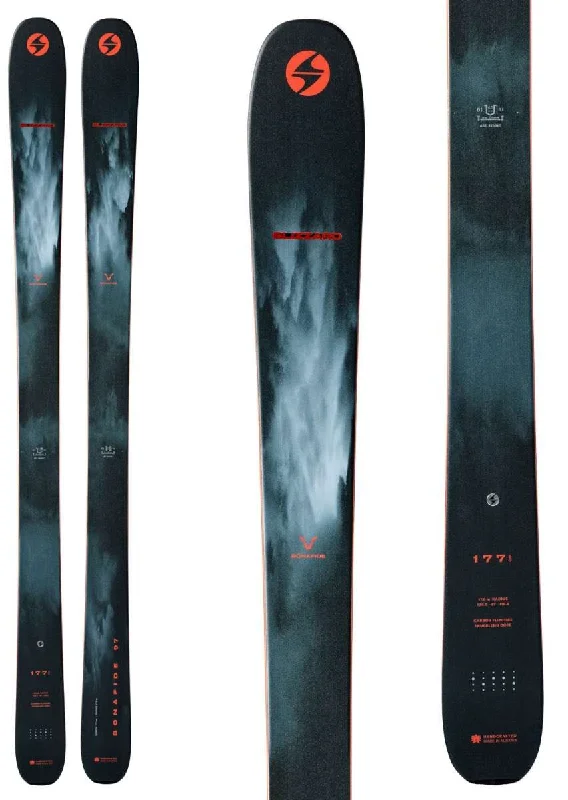 Skis with excellent stability on rough terrain-Blizzard Bonafide 97 Skis 2024