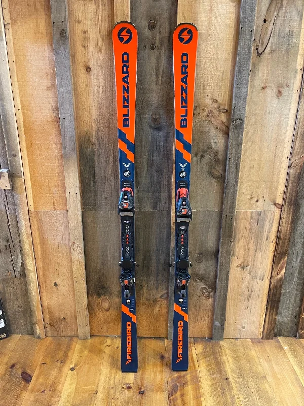 Skis for advanced skiers looking for control and precision-Blizzard Firebird WRC with Marker Xcell 14 Bindings - DEMO SKI