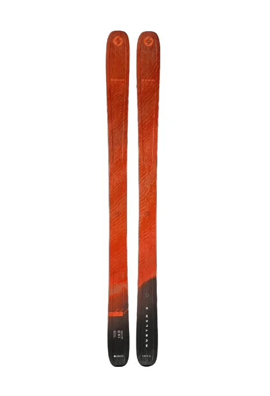 Skis with carbon fiber construction for durability-Blizzard Rustler 9 Alpine Skis 2024