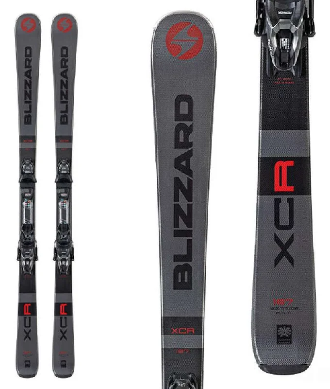 Skis for ultimate precision on the slopes-Blizzard XCR 7.7 Ski With TLT 10 Bindings 2022