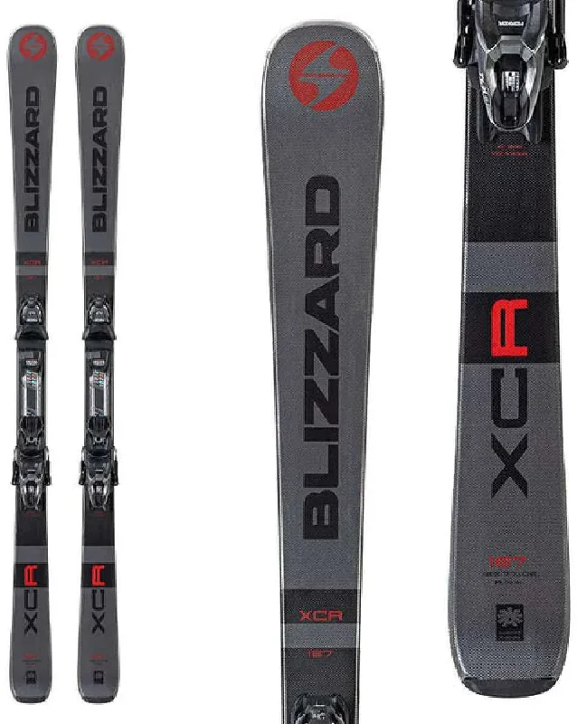 Skis for enhanced skiing experience in deep snow-Blizzard XCR 77 System Skis With Tlt 10 Ski Bindings 2024