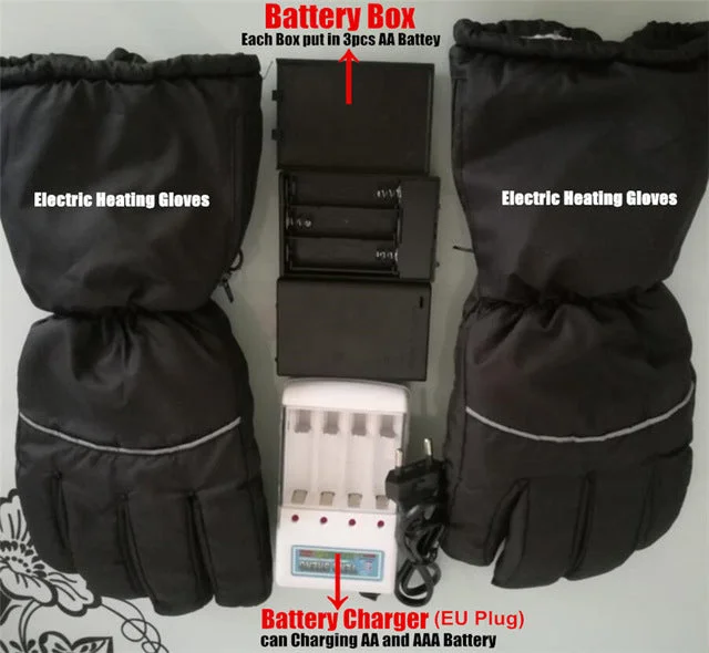 Gloves with Charger