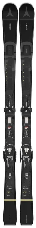 Skis for tackling steep and deep mountain terrain-Atomic Ladies Cloud C12 RVSK C System Ski With X12 GW Ski Bindings 2023