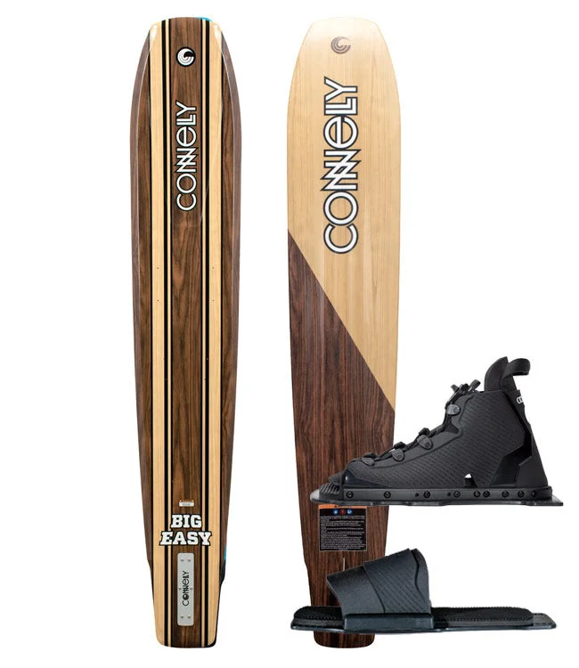 Skis for a perfect blend of speed and control-Connelly Big Easy Slalom Ski with Swerve Boot & RTP (2025)