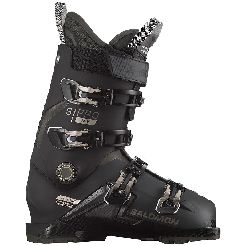 ski boots for snowcat skiing-Salomon S/Pro MV 100 Ski Boots - 2024