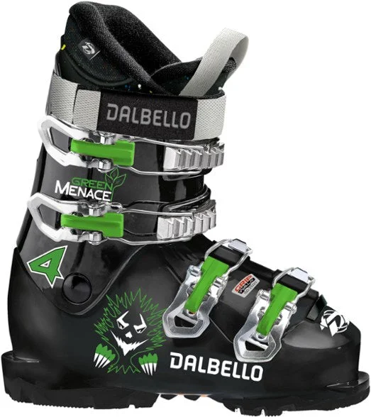 ski boots for peak performance-Dalbello Green Menace 4.0 GW JR BLACK/BLACK Kid's Ski Boots