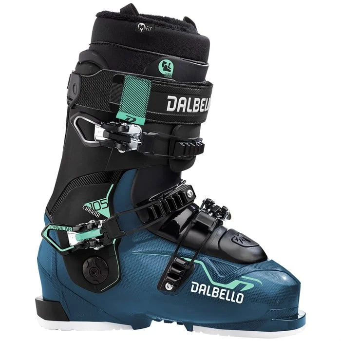 ski boots for downhill runs-Dalbello Chakra 105 ID Ski Boots Womens 2021