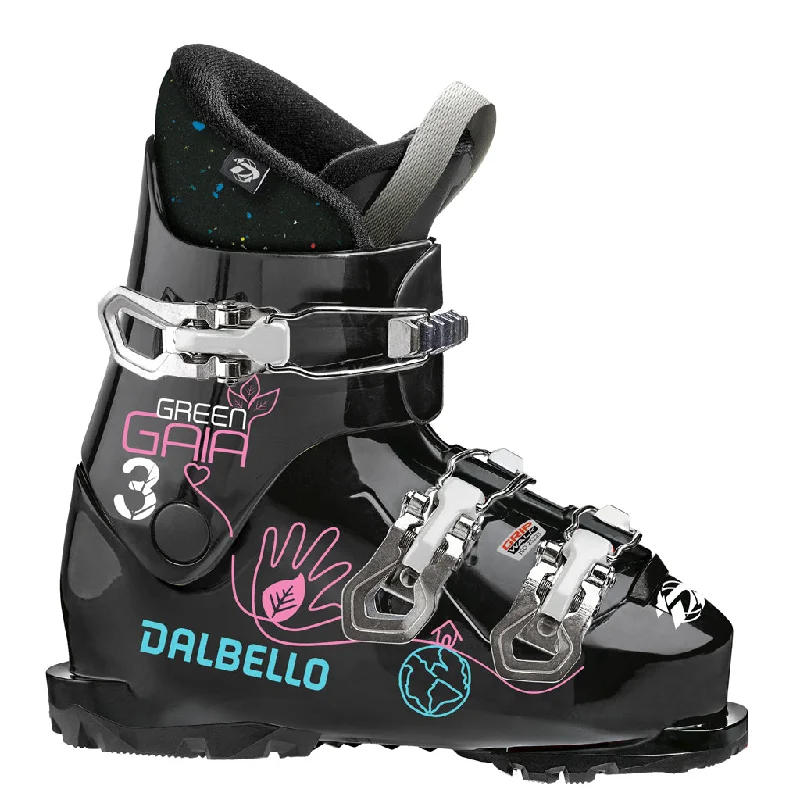 ski boots for steep terrain-Dalbello Green Gaia 3.0 GW Ski Boot Junior 2024