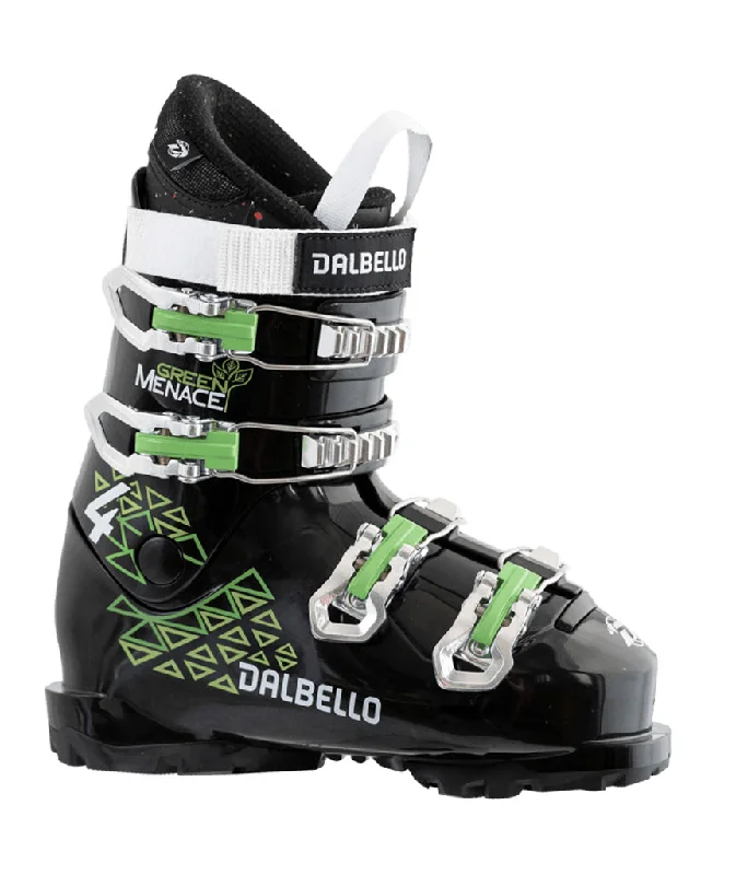 ski boots for terrain park tricks-Dalbello Green Menace 4.0 GW Ski Boots Kids 2024