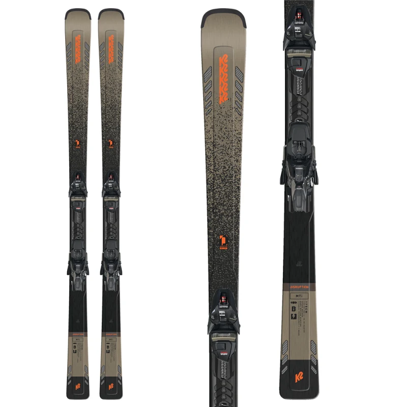 Skis for getting the most out of your ski trip-K2 Disruption MTI Skis with MXC 12 Bindings 2023