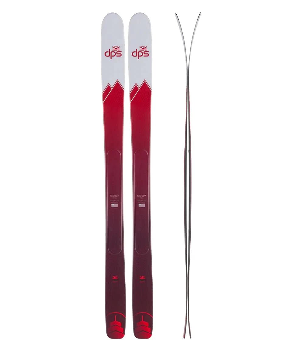 Skis for freestyle and park performance-DPS Carbon Pagoda Tour 100 2024