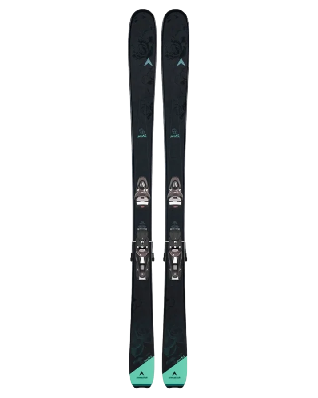 Skis for skiing on diverse terrain and conditions-Dynastar E Pro 85 Womens Skis W/ Bindings - 2024