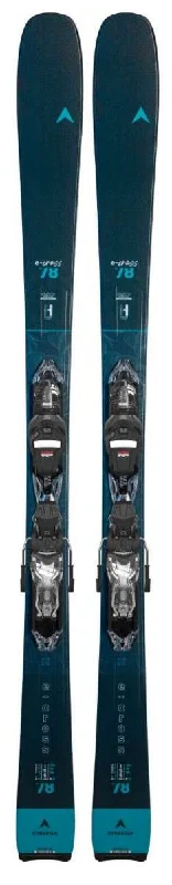 Skis for skiing in extreme weather and snow conditions-Dynastar Women's E-Cross 78 System Ski With XP 11 Ski Bindings 2024