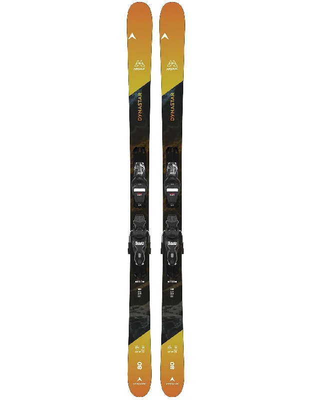 Skis with advanced construction for professional athletes-Dynastar M-Menace 80 Skis + XP 10 GW Ski Bindings - 2025