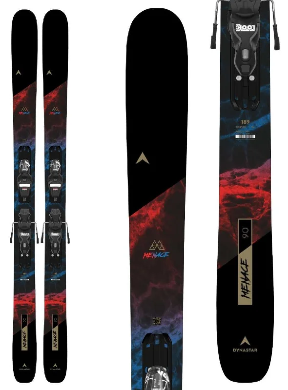 Skis for skiers focused on superior ski control-Dynastar Menace 90 System Ski With XP 11 Ski Bindings 2024