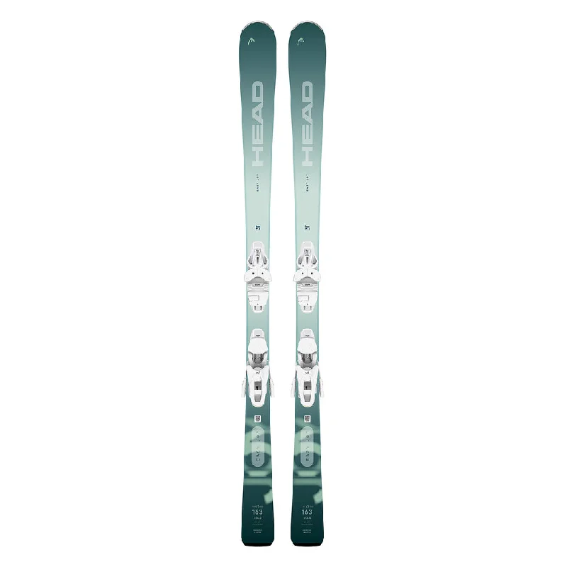 Skis for skiers who love to shred through the slopes-Head Women's Easy Joy Skis with Joy 9 GW SLR Bindings 2025