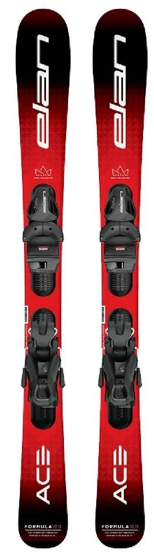 Skis with a forgiving flex for beginners-Elan Junior's Formula System Ski With EL 4.5 GW Ski Bindings 2022-2023