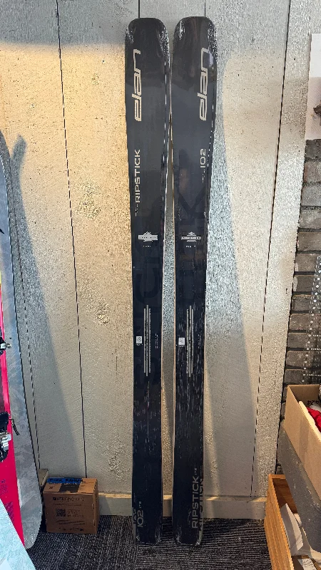 Skis for an exciting ride in fresh powder-Elan Ripstick 102 Black Edition Skis 2025 - 175cm (Open Box)