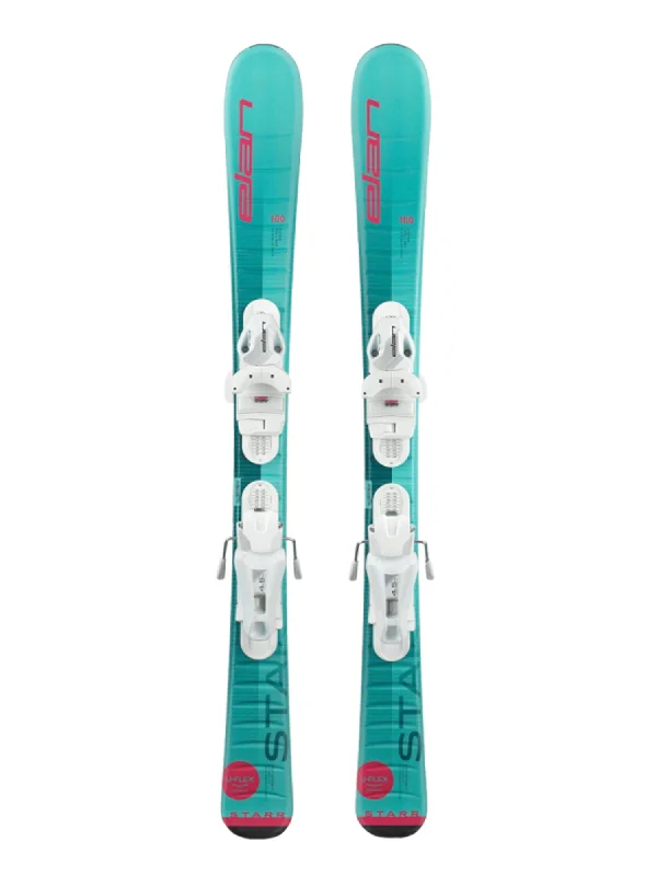 All-mountain skis for versatility-Elan Starr 4.5 System Skis - Kids' - 23-24