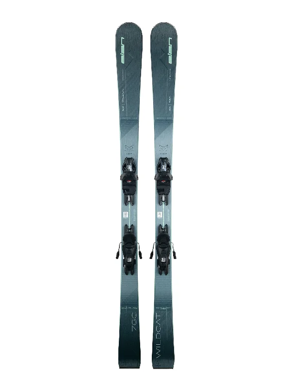 Skis for skiers looking for agility in deep powder-Elan Wildcat 76 C LS EL 9.0 GW Skis - Women's -24-25