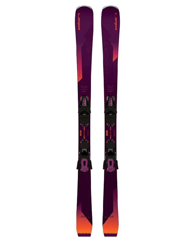 Skis for hitting the slopes in style with advanced design-Elan Wildcat '82 C Snow Skis + Ps Elw 9.0 Bindings  - 2025